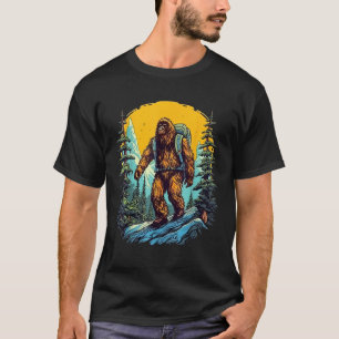 T-shirt Esthétique Outdoor Mountain Adventure Randonnée Bi