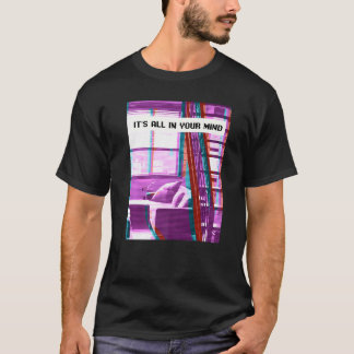 T-shirt esthétique vaporwave émotionnelle mode de rue du f