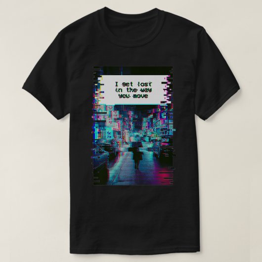 T-shirt Esthétique Vaporwave Pour Un Cadeau Fille Anime Pr (Design devant)