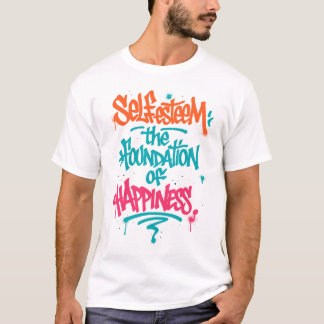 T-shirt Estime de soi et bonheur