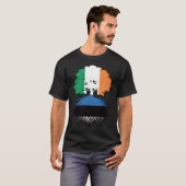 T-shirt Estonia Estonian Irish Ireland Tree Roots (Devant entier)