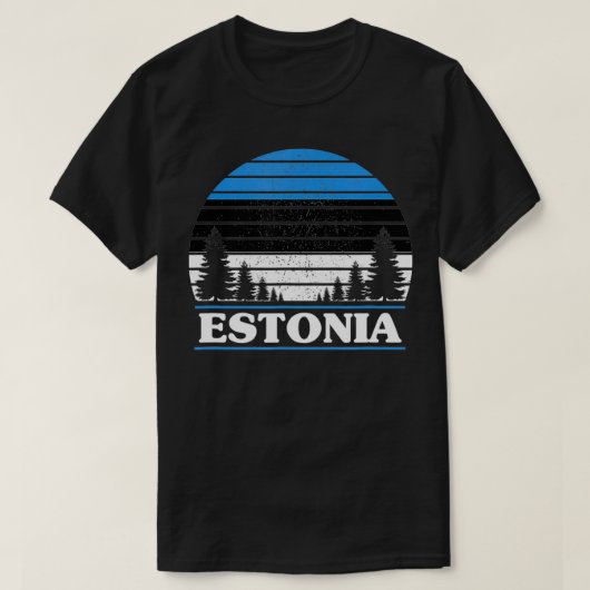 T-shirt Estonie (Design devant)