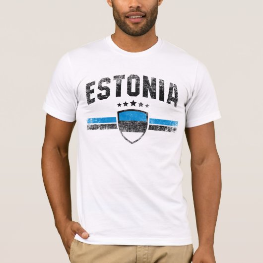 T-shirt Estonie (Devant)