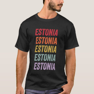 T-shirt Estonie