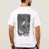 T-shirt Et comme dans les uffish a pensé qu'il s'est tenu (Dos)