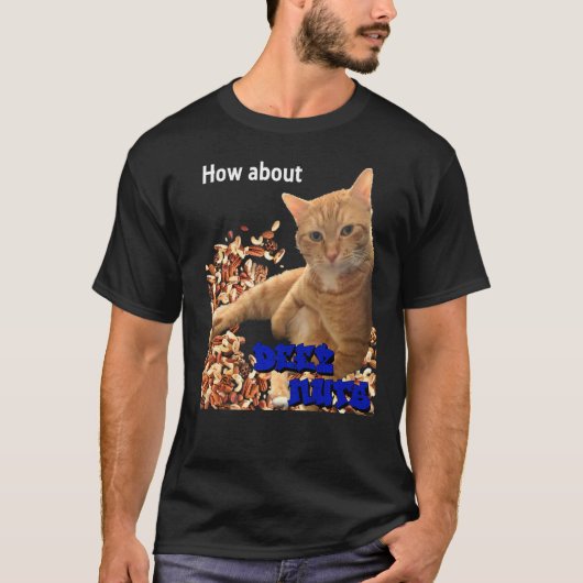 T-shirt Et Deez Nuts Cat Design (Devant)