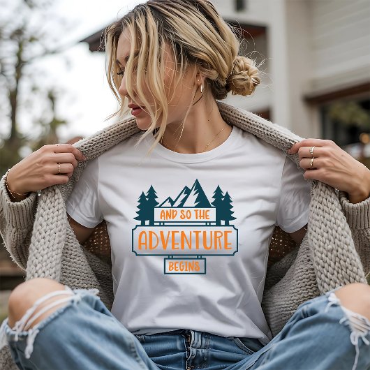 T-shirt Et Donc L'Aventure Commence