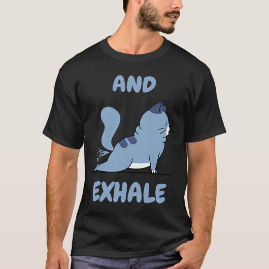 T-shirt Et Exhalez Yoga (Devant)