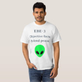 T-shirt — ET for peace (Voorkant volledig)