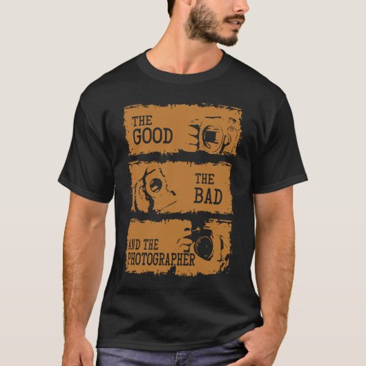 T-shirt Et Le Photographe (Devant)