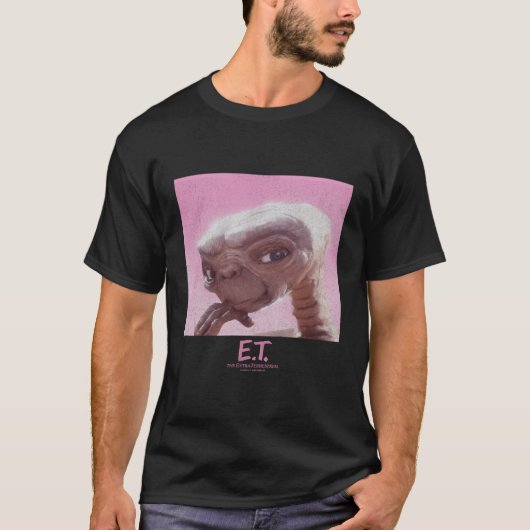 T-shirt Et Le Portrait De Repose Extra Terrestre (Devant)