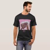 T-shirt Et Le Portrait De Repose Extra Terrestre (Devant entier)