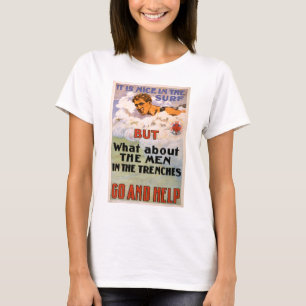 T-shirt Et les hommes dans les tranchées