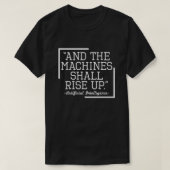 T-shirt Et Les Machines Devront Augmenter L'IA (Design devant)