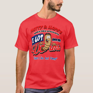 T-shirt et Lloyds I got Worms