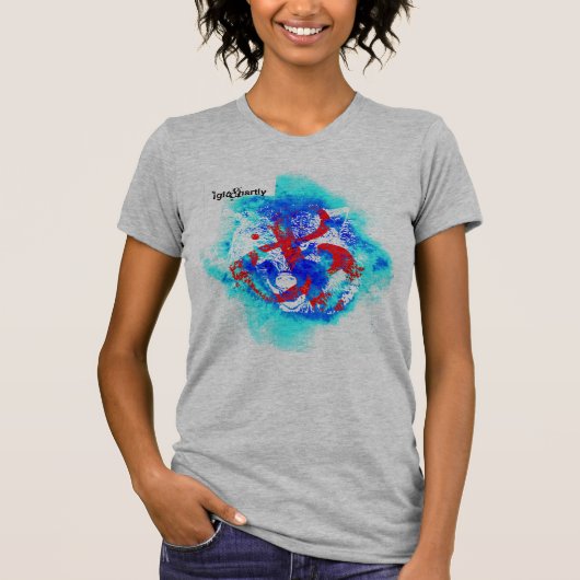 T-shirt "ET loup" par Nick (Devant)