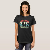 T-shirt et millésime 1942 (Devant entier)