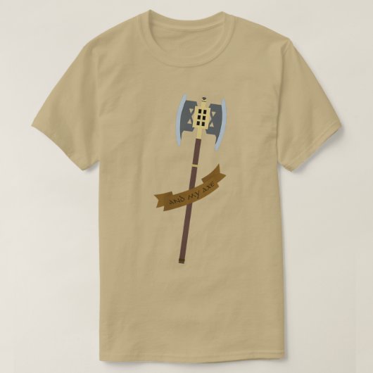 T-shirt Et mon Ax 4 (Design devant)