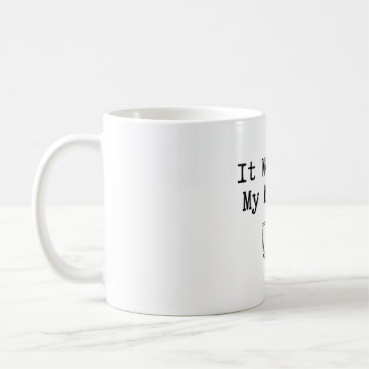 T-Shirt et Mug Café pour Codeurs «Ça fonctionne su (Gauche)