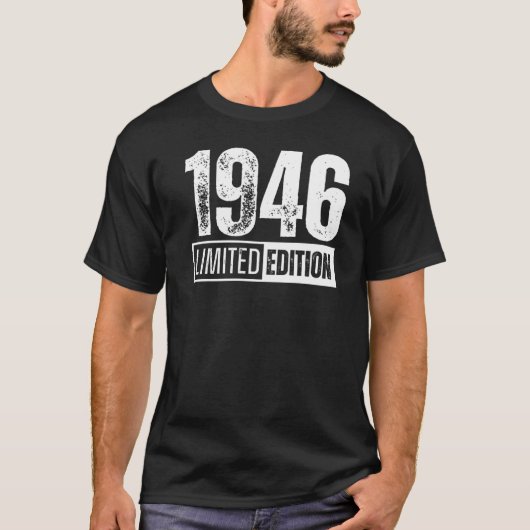 T-shirt Et Né En 1946 (Devant)
