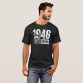 T-shirt Et Né En 1946 (Devant entier)