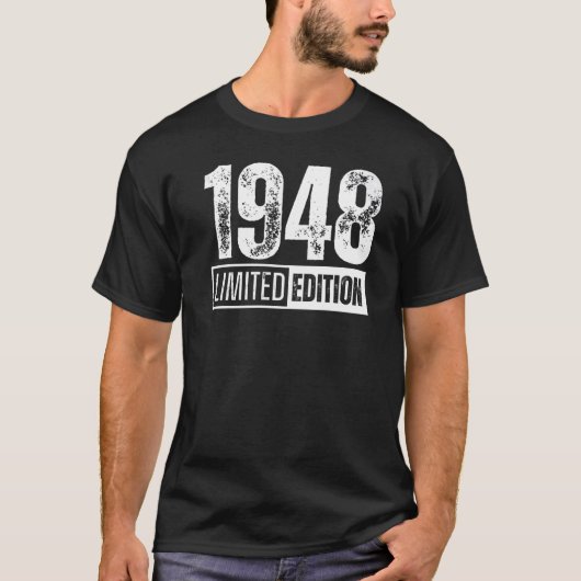 T-shirt Et Né En 1948 (Devant)