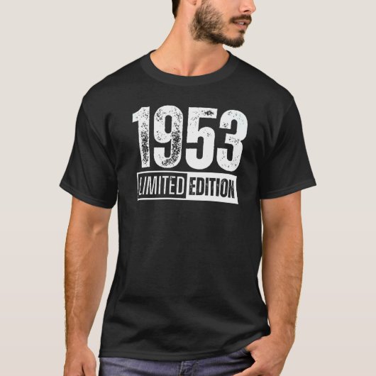 T-shirt Et Né En 1953 (Devant)