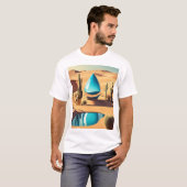 T-shirt Et "Oasis Mirage : Giant Water Drop Design" ? (Devant entier)