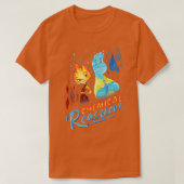 T-shirt et Pixars Réaction chimique élémentaire Ember Wade (Design devant)