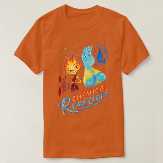T-shirt et Pixars Réaction chimique élémentaire Ember Wade (Design devant)
