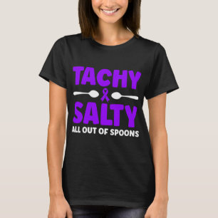T-shirt Et Salty Fibromyalgia Guerrier Fibromyalgie