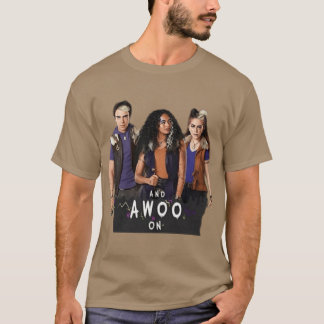 T-shirt Et un awoo sur les zombies rétro