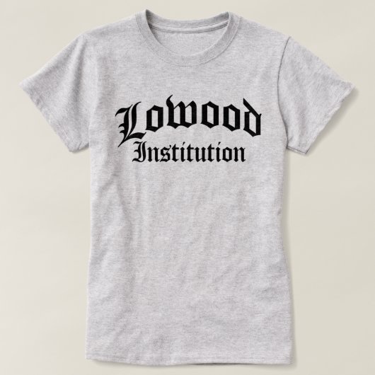 T-shirt Établissement de Lowood (Design devant)