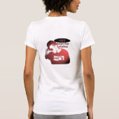 T-shirt Établissez V - cou (Dos)
