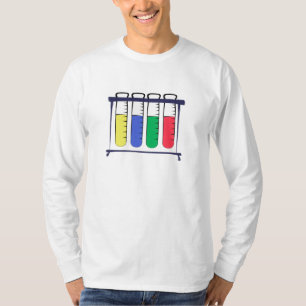 T-shirt Étagère de tube d'essai