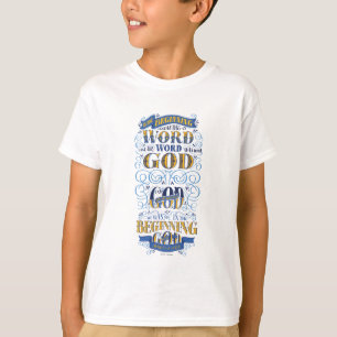 T-shirt Était au début le mot