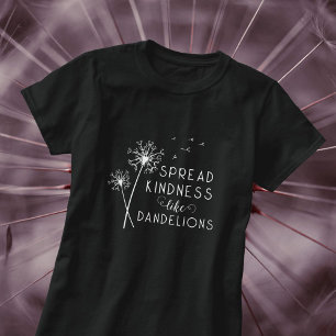T-shirt Étaler La Génialité Comme Les Dandelions