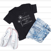 T-shirt Étaler La Génialité Comme Les Dandelions