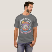 T-shirt Étalez Mes Ailes Sentez L'Océan (Devant entier)