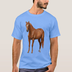 T-shirt Étalon de cheval Chestnut Sorrel Quarter