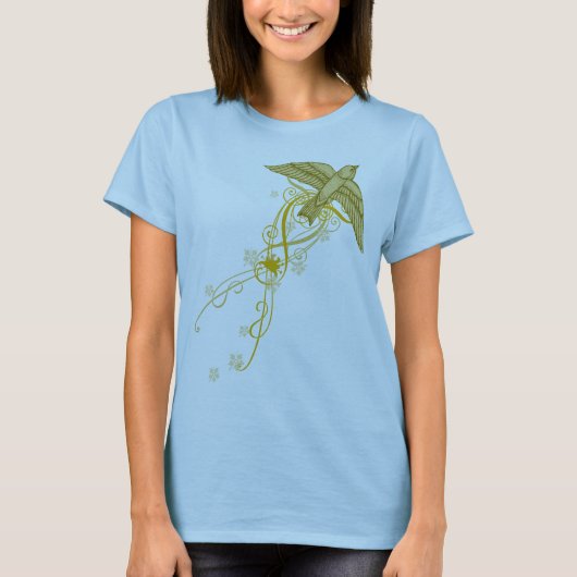 T-shirt Étamine d'or (Devant)
