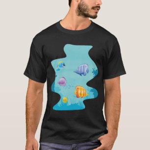 T-shirt Étang à poissons