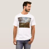 T-shirt Étang de colline de branche de John Constable |, (Devant entier)