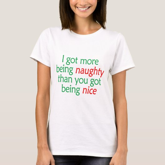 T-shirt Étant vilain (Devant)