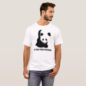 T-shirt Étape à partir du panda (Devant entier)