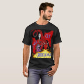 T-shirt Étape de chemise de rêves (Devant entier)