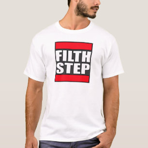 T-shirt Étape dégoûtante de copie d'ordures de FILTHSTEP