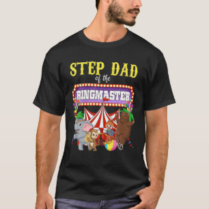 T-shirt Étape Papa De L'Anniversaire Ringmaster Enfants Ci