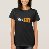 T-shirt Etape Sis Pun Hub Conception de mème (Devant)