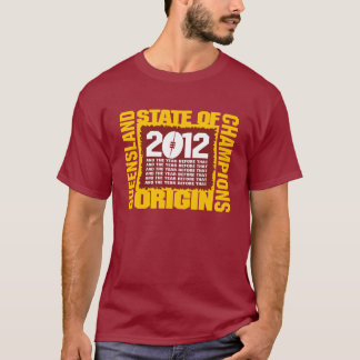 T-shirt état 2012 d'origine